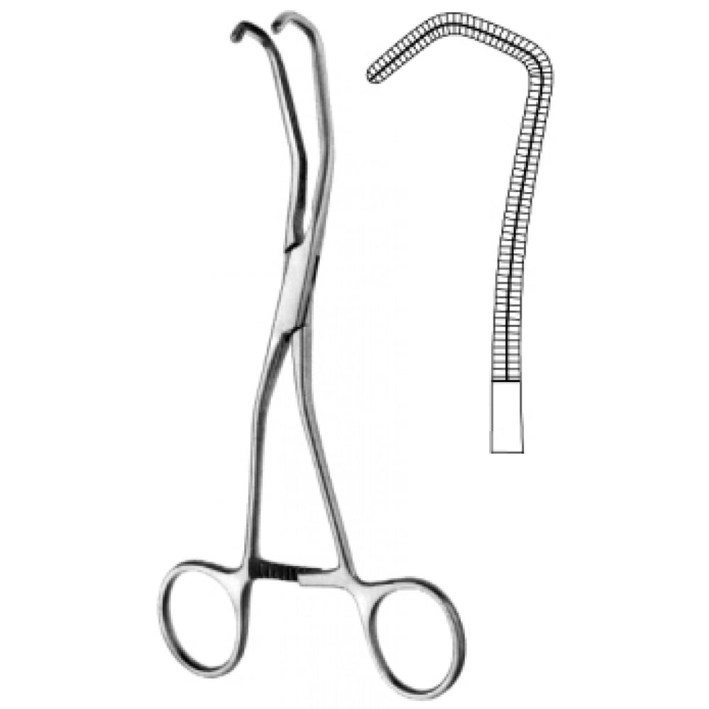 34.0596.17 Cooley Çok Amaçlı Aort Klemp 17cm