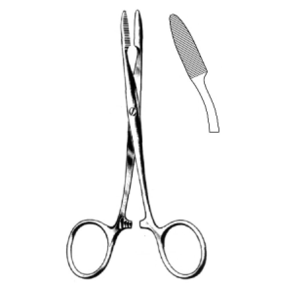 14.0171.16 Pean Hemostatic Forceps S/J cvd 16cm