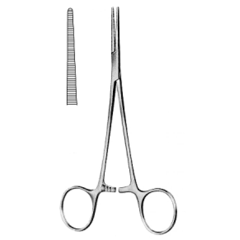 14.0136.18 Leriche Hemostatik Forseps Düz  18cm