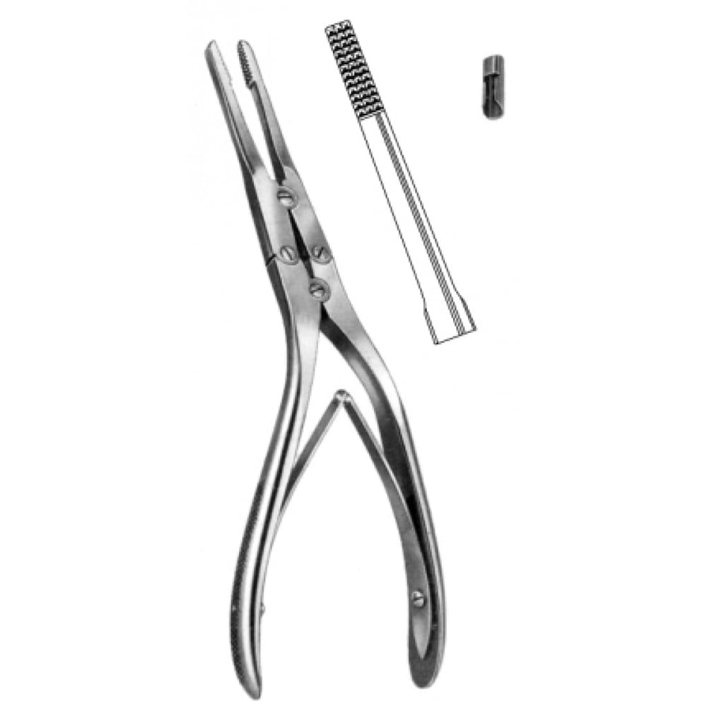 46.0340.21 Rubin Septum Ezici Forseps 21cm