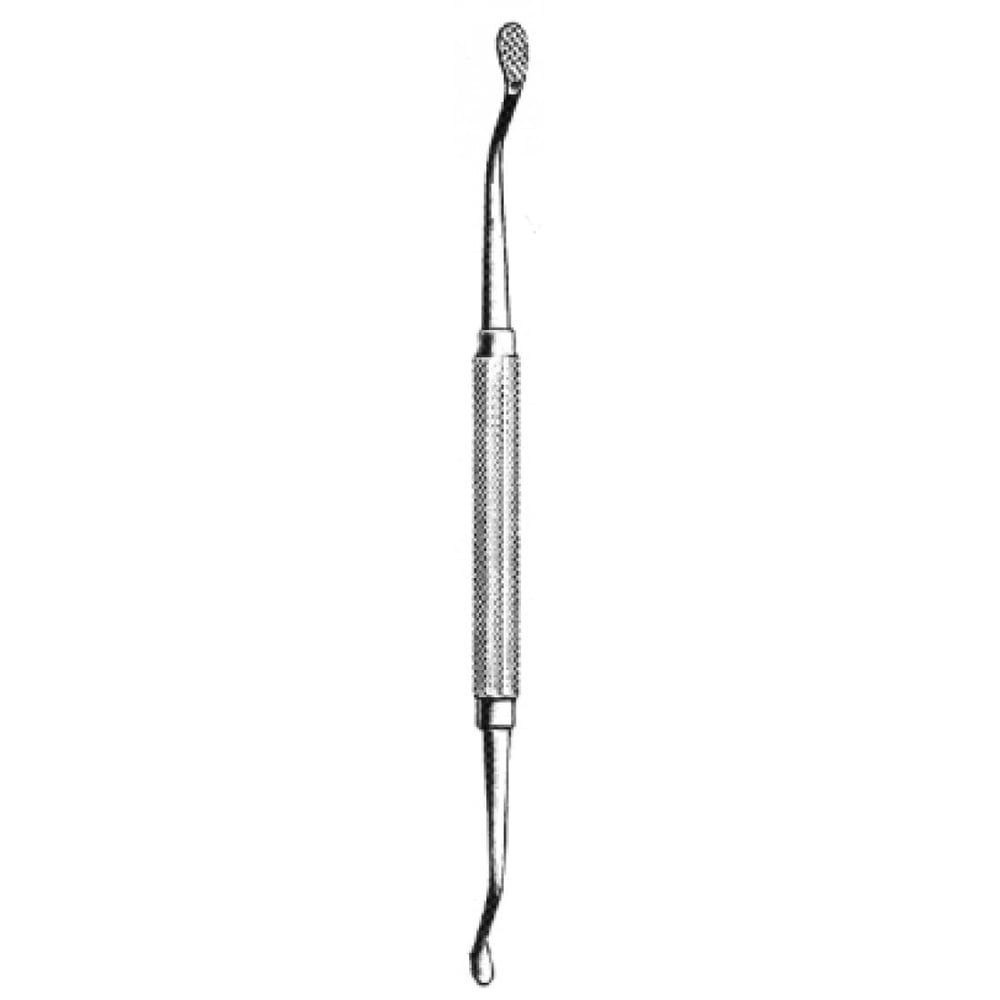 28.0452.12 Miller Kemik Raspası Çift Taraflı Çapraz Kesim 18cm Fig.12c