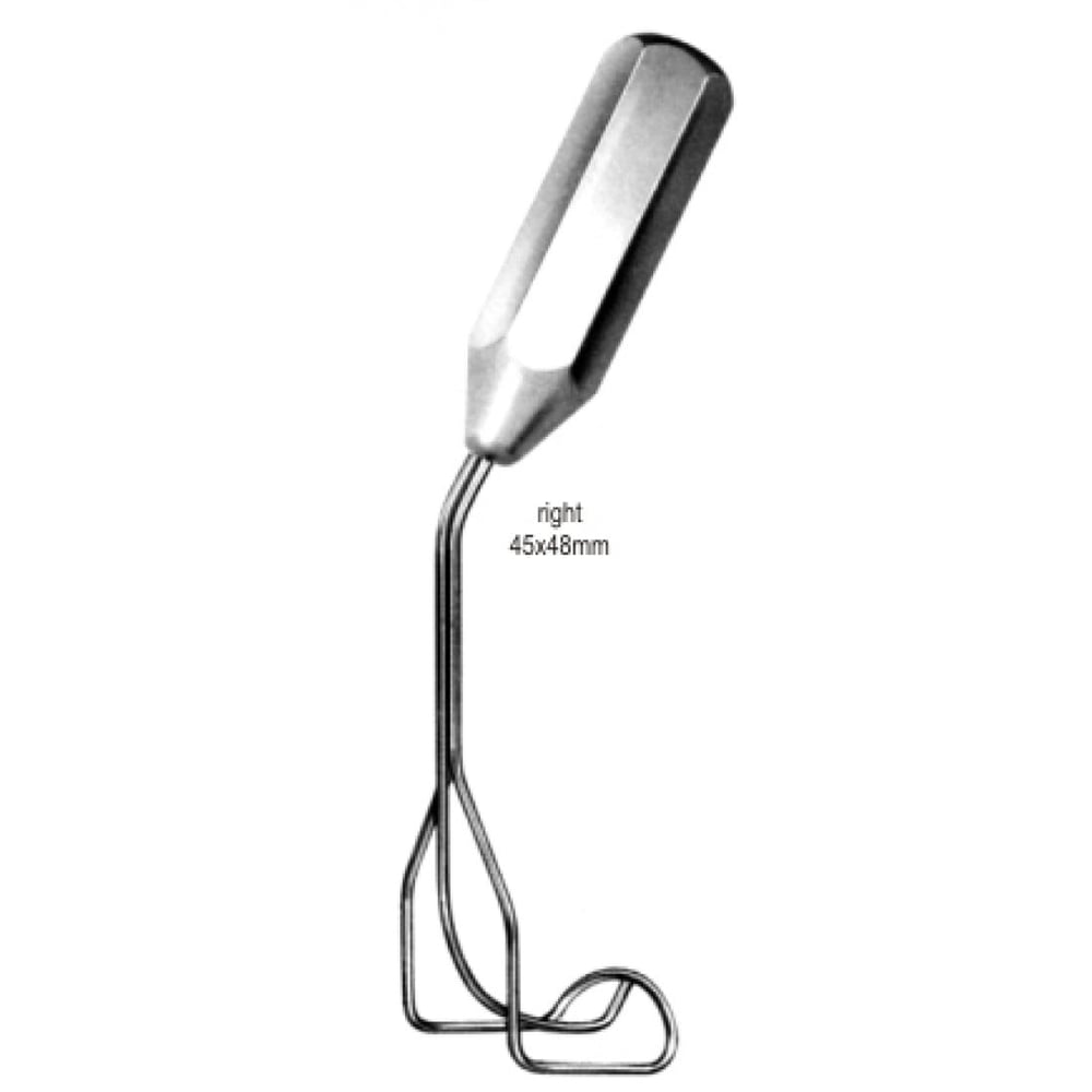 18.0590.21 Cooley Artrial Retractor right 45x48mm, 21.5cm