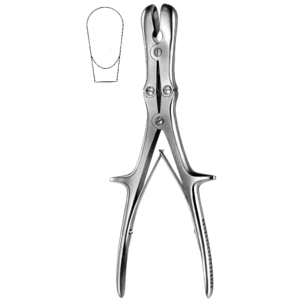 28.1360.23 Stille Luer Kemik Ronjuru Düz 23cm