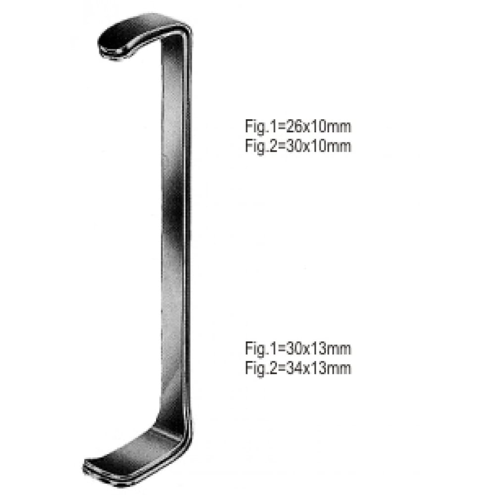 18.0010.00 Farabeuf Ekartör Çift Taraflı set/2, 12cm