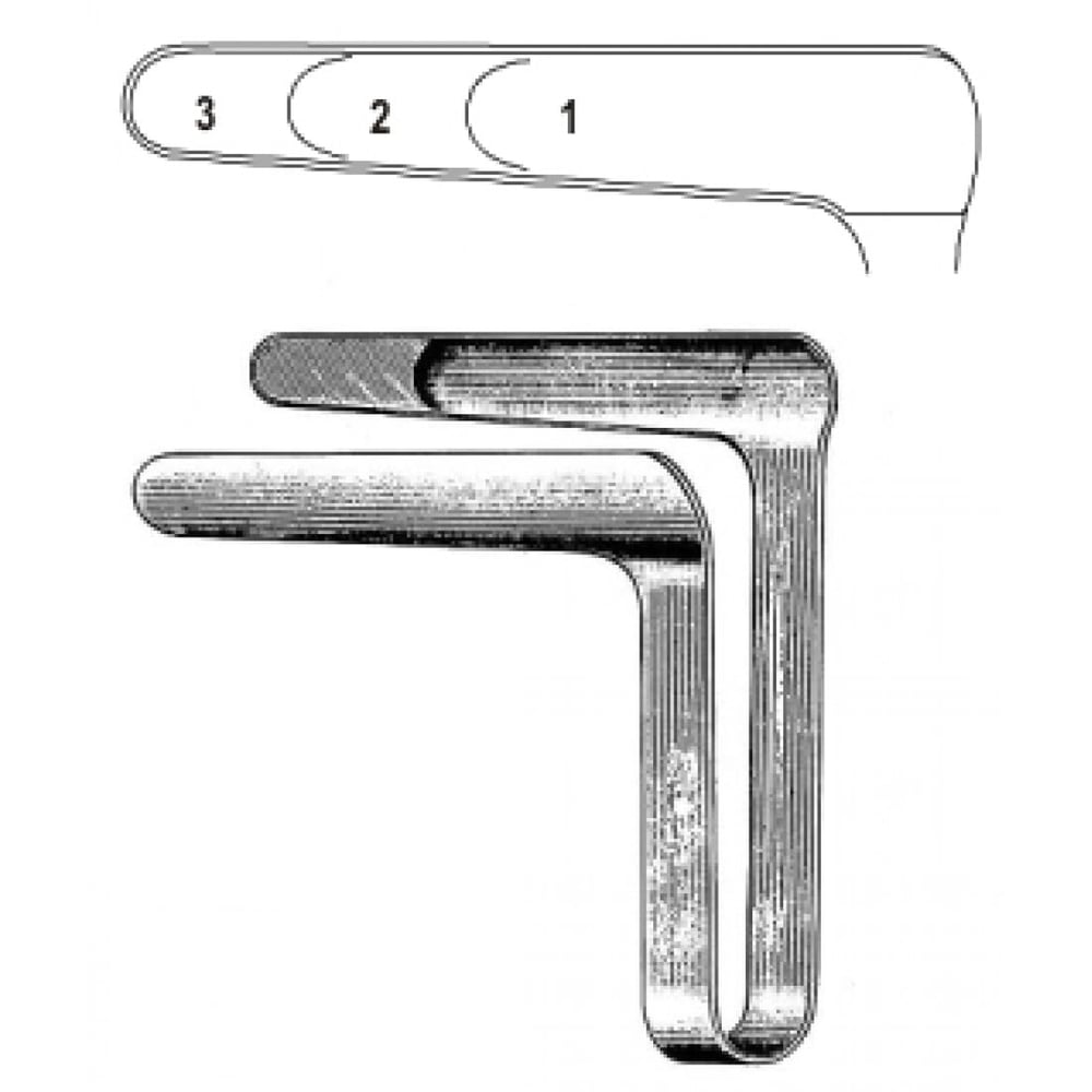 46.0024.03 St. Clair Thomson Burun Spekulumu 76mm, Fig.3