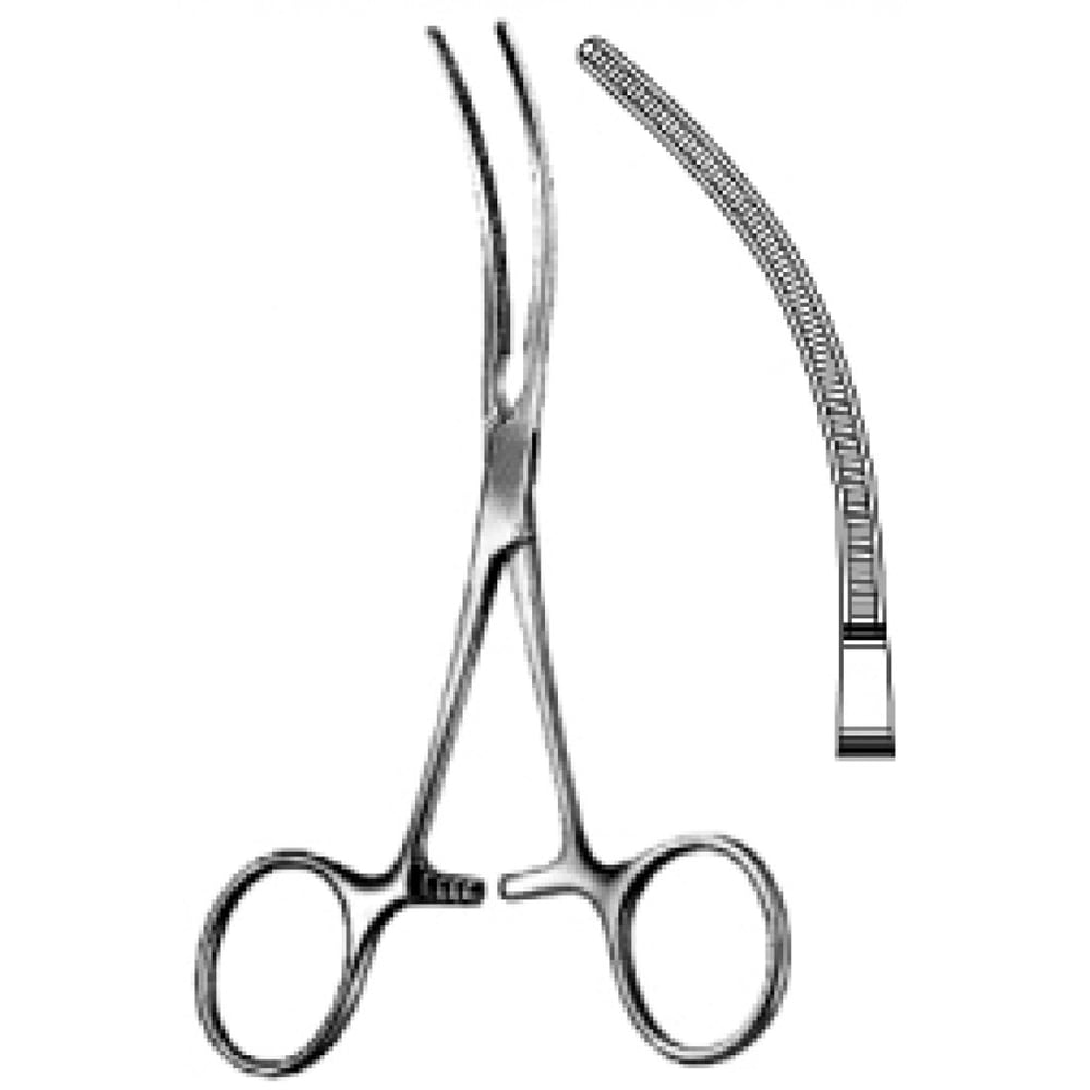 34.0152.11 DeBakey Buldog Atravmatik Forseps 11cm