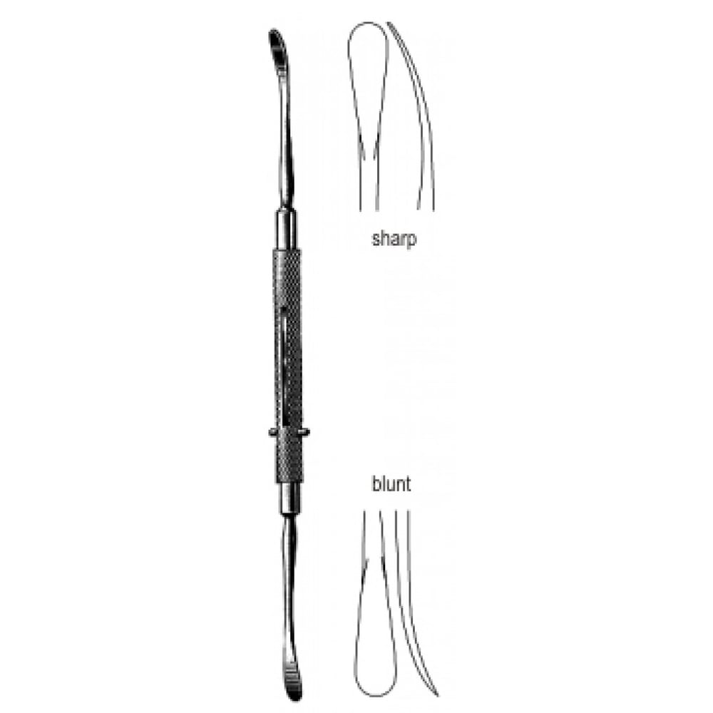 46.0440.18 Freer Septum Elevatör Keskin/Künt 4.5mm, 18cm