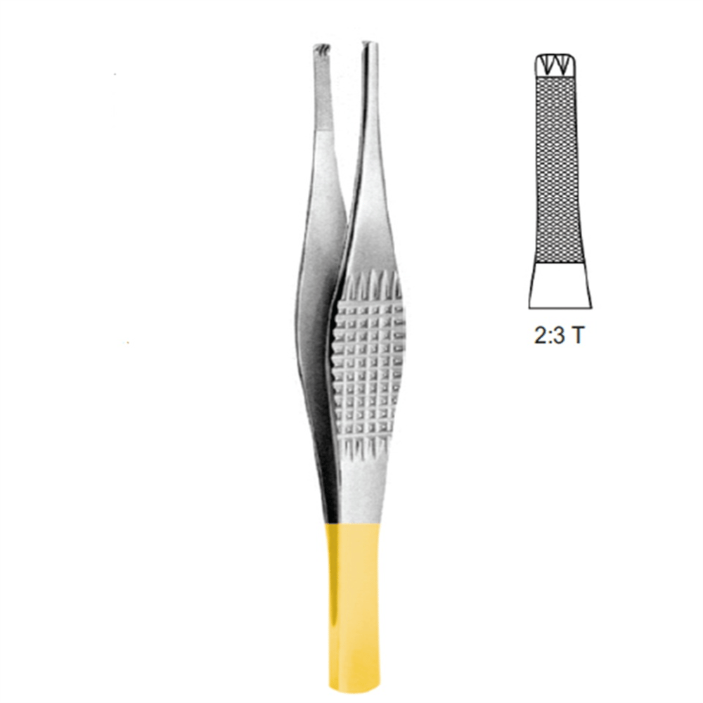 11.5180.18 Ramsay  Forseps 2x3T, 18cm TC