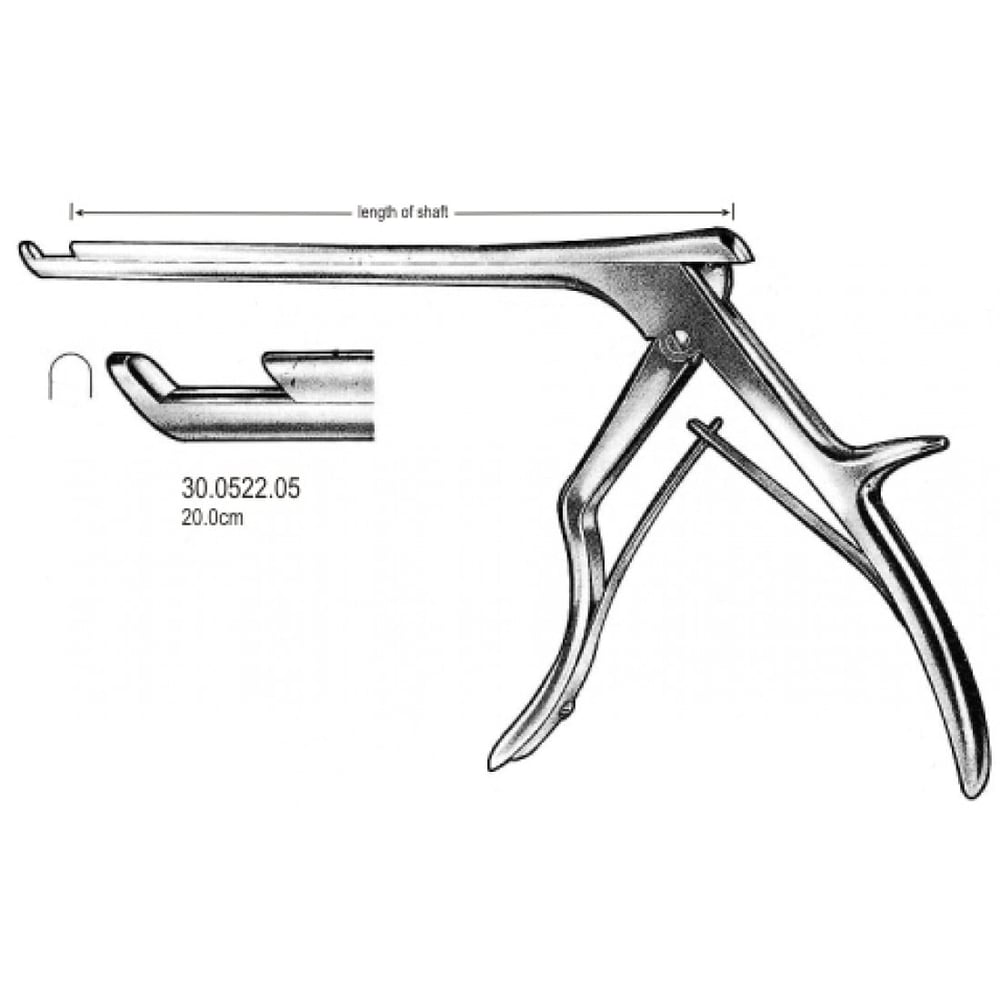 30.0522.05 Colclough Panç Yukarı Açılı Kesim 5mm, 20cm
