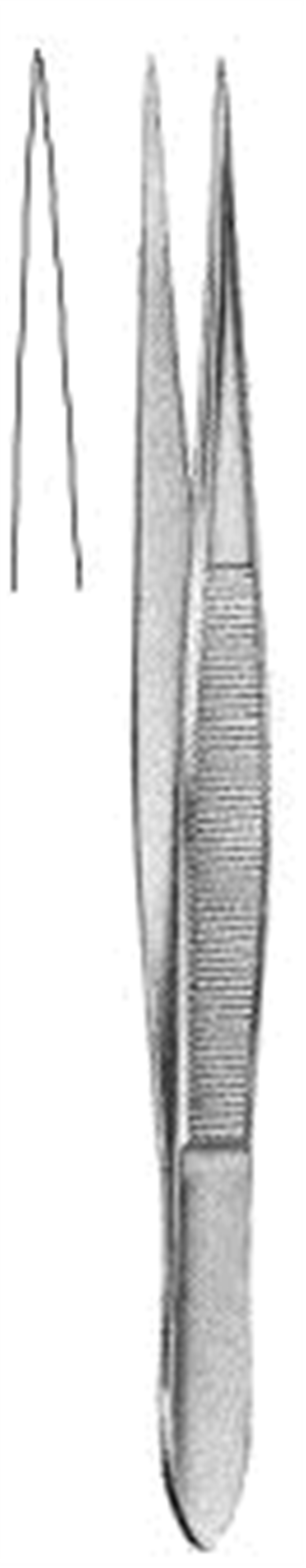 12.0318.09 Mikro Forseps Düz 9cm