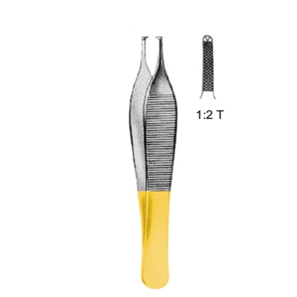 11.5246.15 Adson Forseps 1x2t, 15cm TC