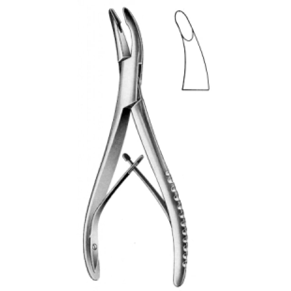 28.1214.03 Luer Kemik Ronjuru Çok Eğri 15cm