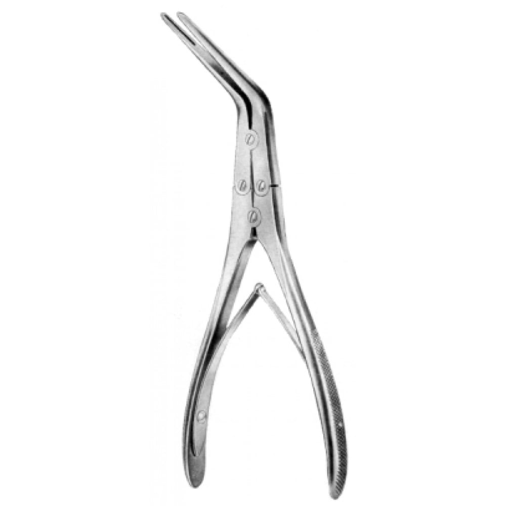 46.0830.20 Kressner Septum Forseps Açılı  20cm
