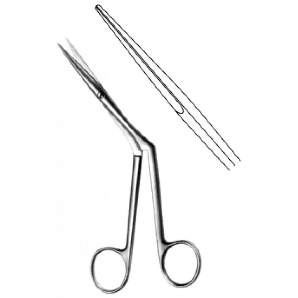 10.0410.18 HEYMANN Nasal  Makas 18cm