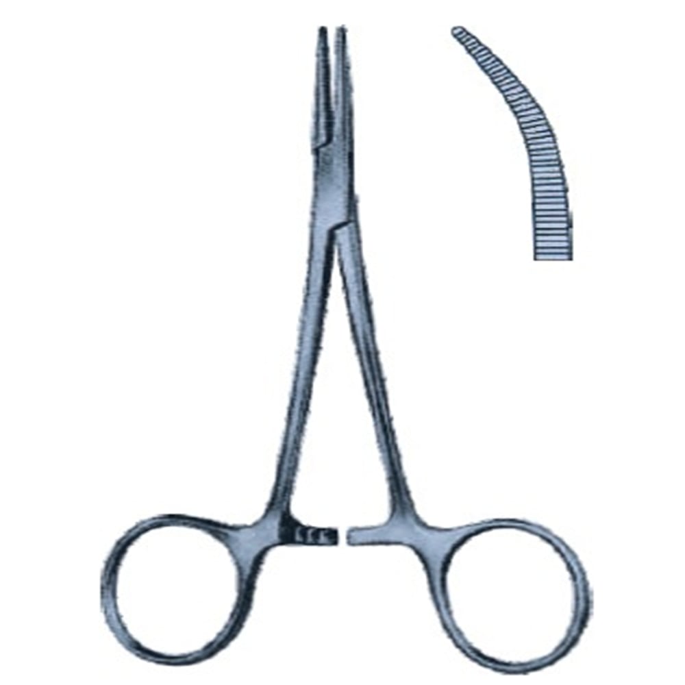14.9061.12 Halstead Mosquito Forceps cvd 12.5cm (TiT)