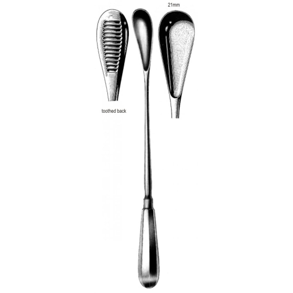 62.0570.03 Cuzzi Küret 21mm, 30cm