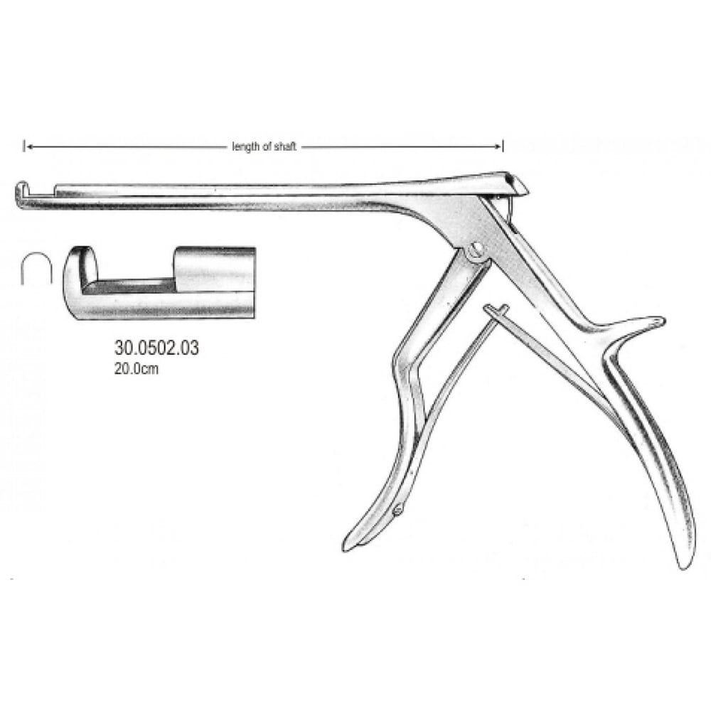 30.0502.03 Colclough Panç Yukarı Kesim 3mm, 20cm