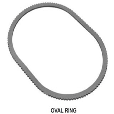 19.0732.20 BOOKWALTER Oval Halka 20x31cm