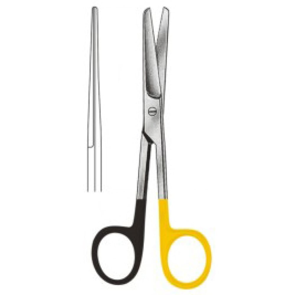 09.5010.11 Operasyon Makası Düz Künt/Künt 11.5cm S/CUT, TC