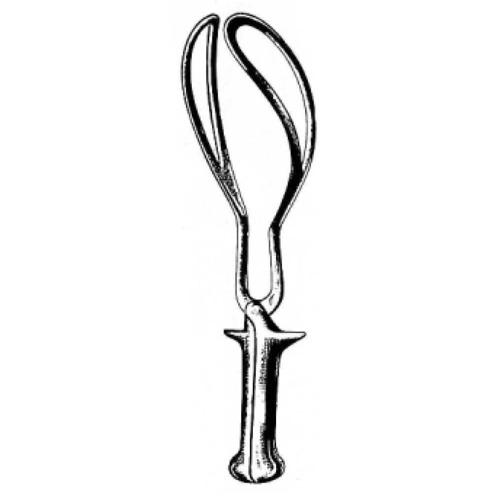 62.0022.36 De-Lee Doğum Forsepsi 36cm