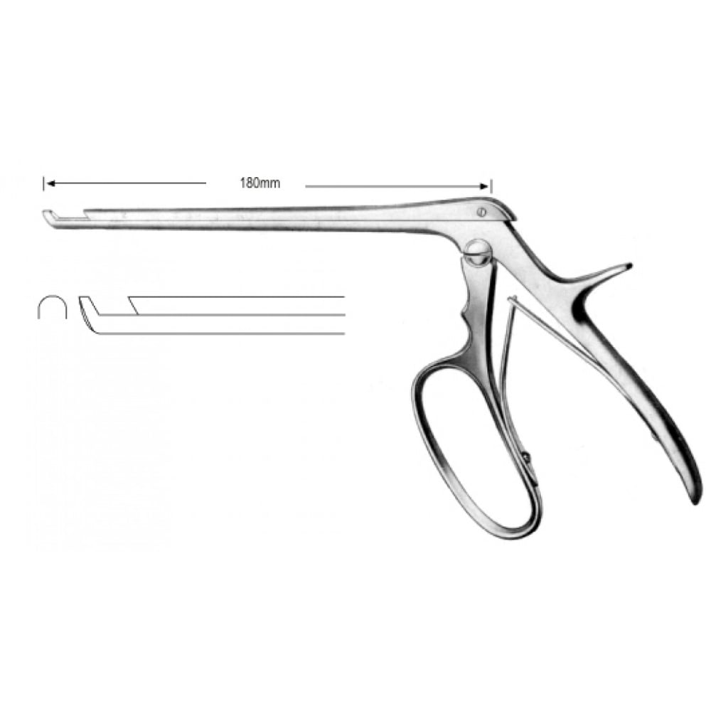 46.0280.02 F.S.K (Cloward Harper) Panç 5mm 18cm 40ø Yukarı Açılı