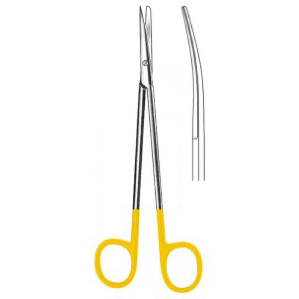 10.5383.23 Metzenbaum Nelson Makas Eğri Keskin/Künt 23cm TC