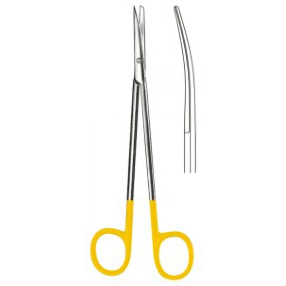 10.5383.28 Metzenbaum Nelson Makas Eğri Keskin/Künt 28cm TC