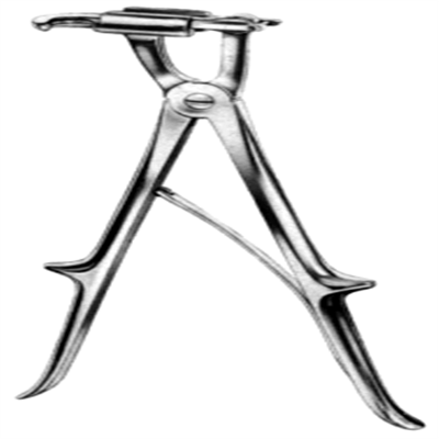 36.0120.24 Sauerbruch Kaburga Makası Çocuk 24cm