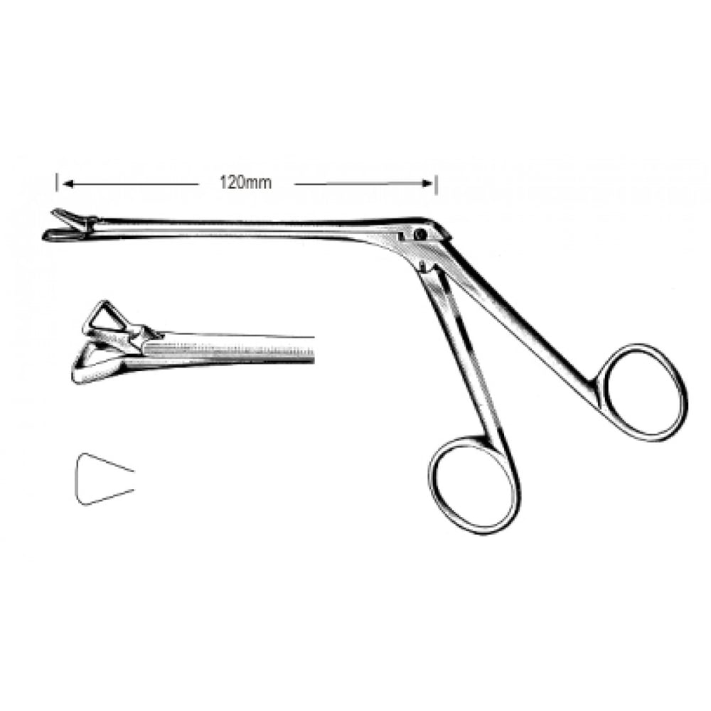 46.0254.12 Schmeden Nazal Forseps 120mm, 19cm