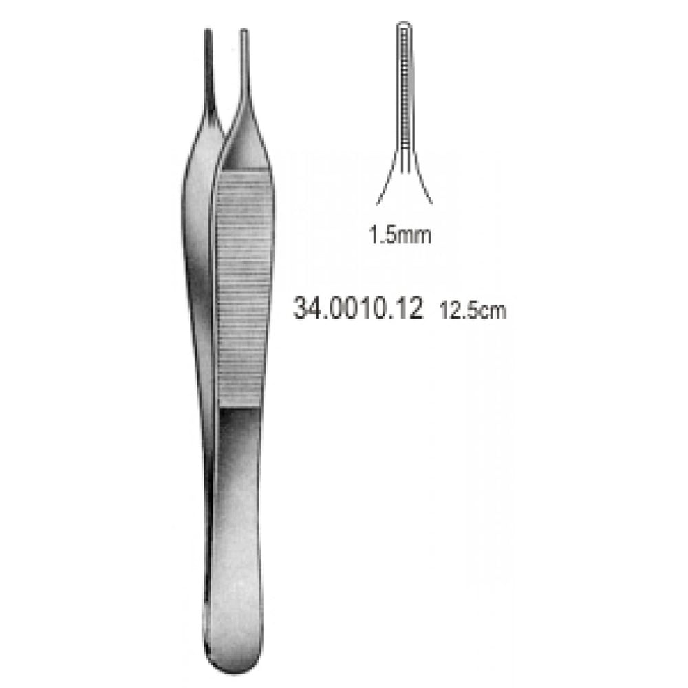 34.0010.15 DeBakey Adson Atravmatik Forseps 1.5mm, 15cm