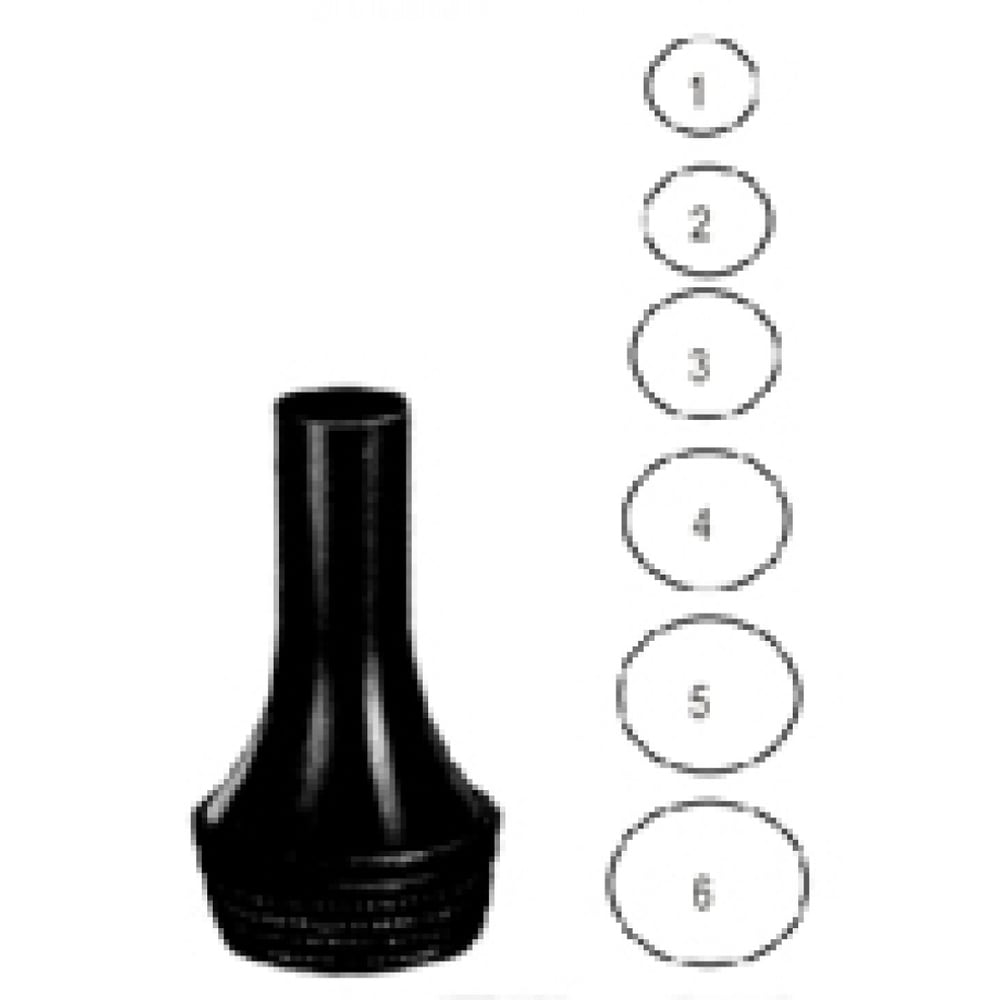 44.0050.00 Zoellner Kulak Spekulumu set/6 Siyah