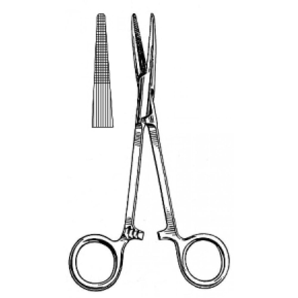 14.0206.15 Grey-Turner Arter Forseps Düz 15cm