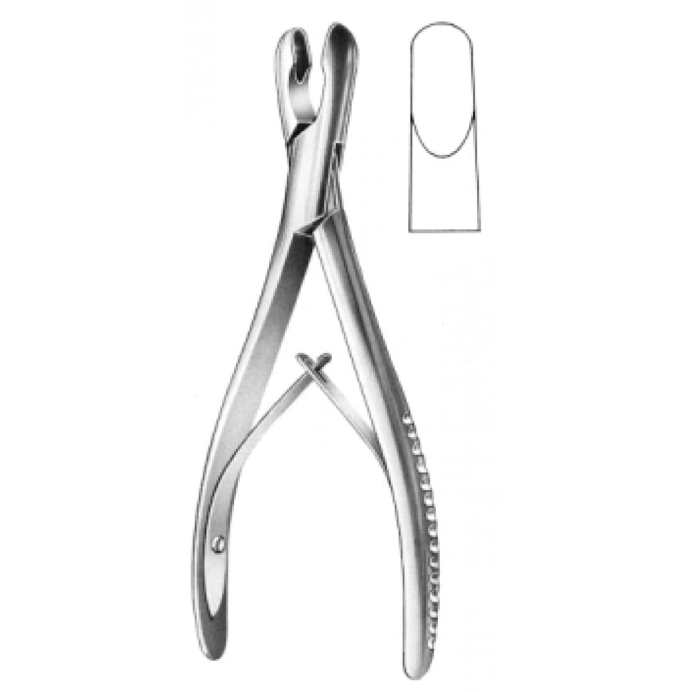 28.1226.17 Luer Kemik Ronjuru Düz 17cm