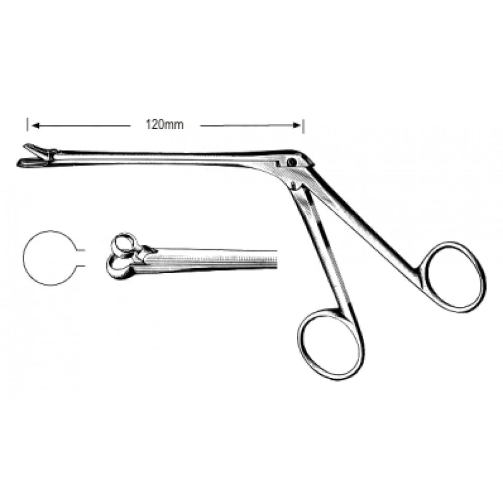 46.0260.04 Hartmann Nazal Forseps 11mm 19cm