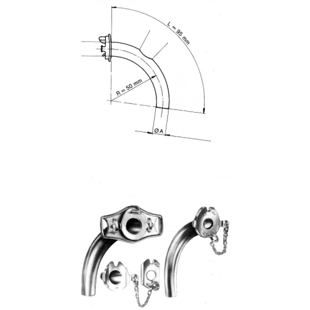 32.0210.08 Trakeotomi Tüp Ø8mm, Fig.0