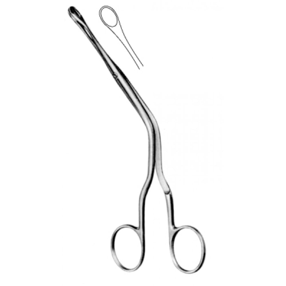 46.0164.01 Luc Nazal Forseps Fig.1, 19cm