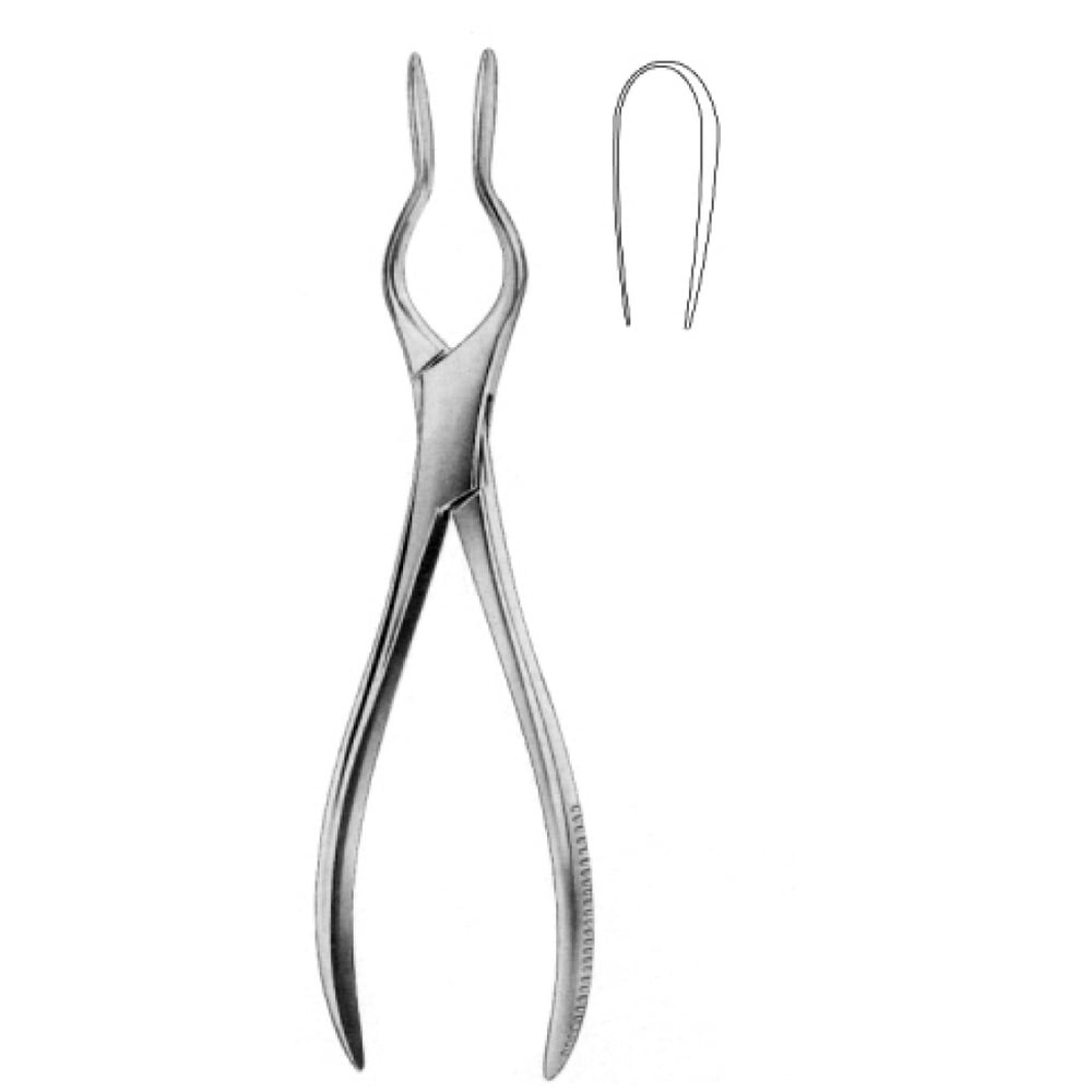 46.0844.23 Cottle Walsham Septum Forseps Sağ 23cm
