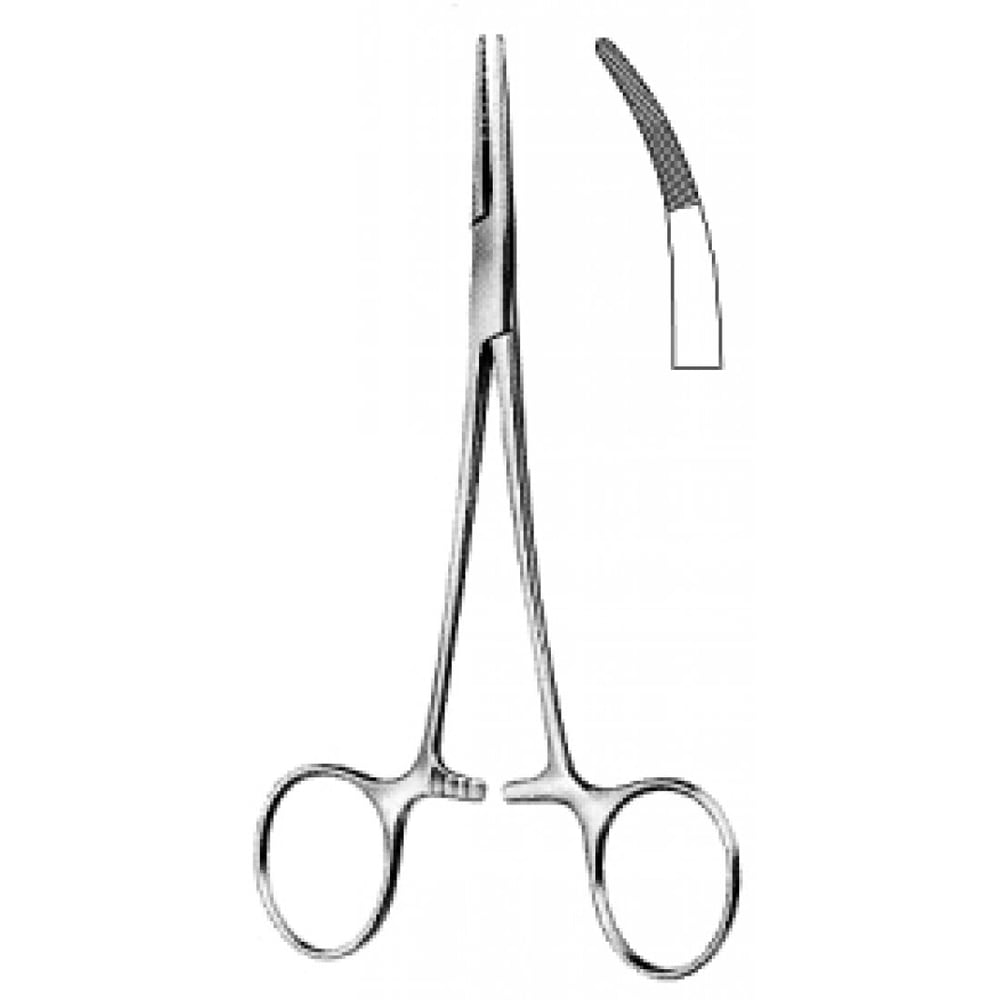 14.0131.14 Providence Hosp. Hemostatik Forseps Eğri 14cm