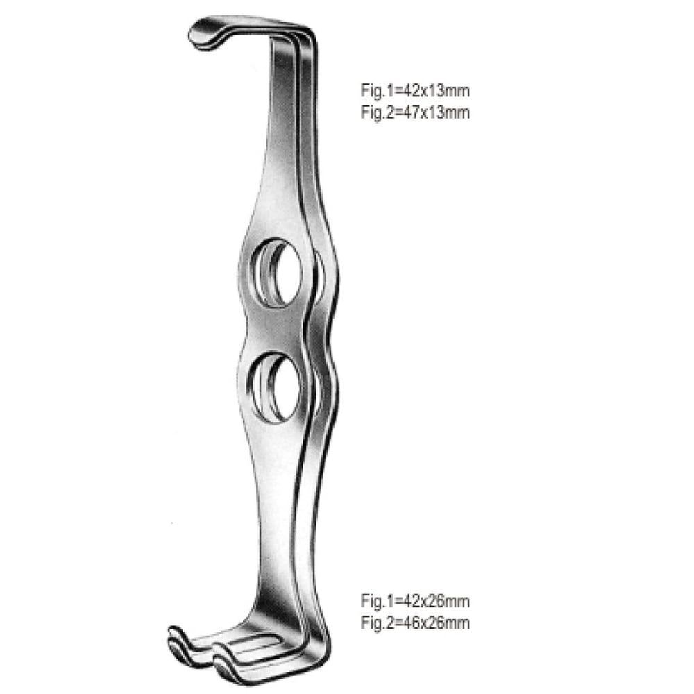 18.0022.01 Mathieu Retractor Double Ended 20cm Fig.1