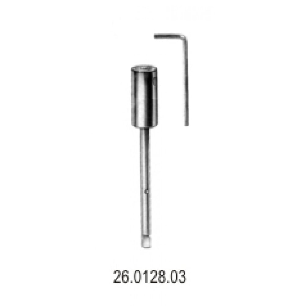 26.0128.03 Chuck & Key only for wire drill guide