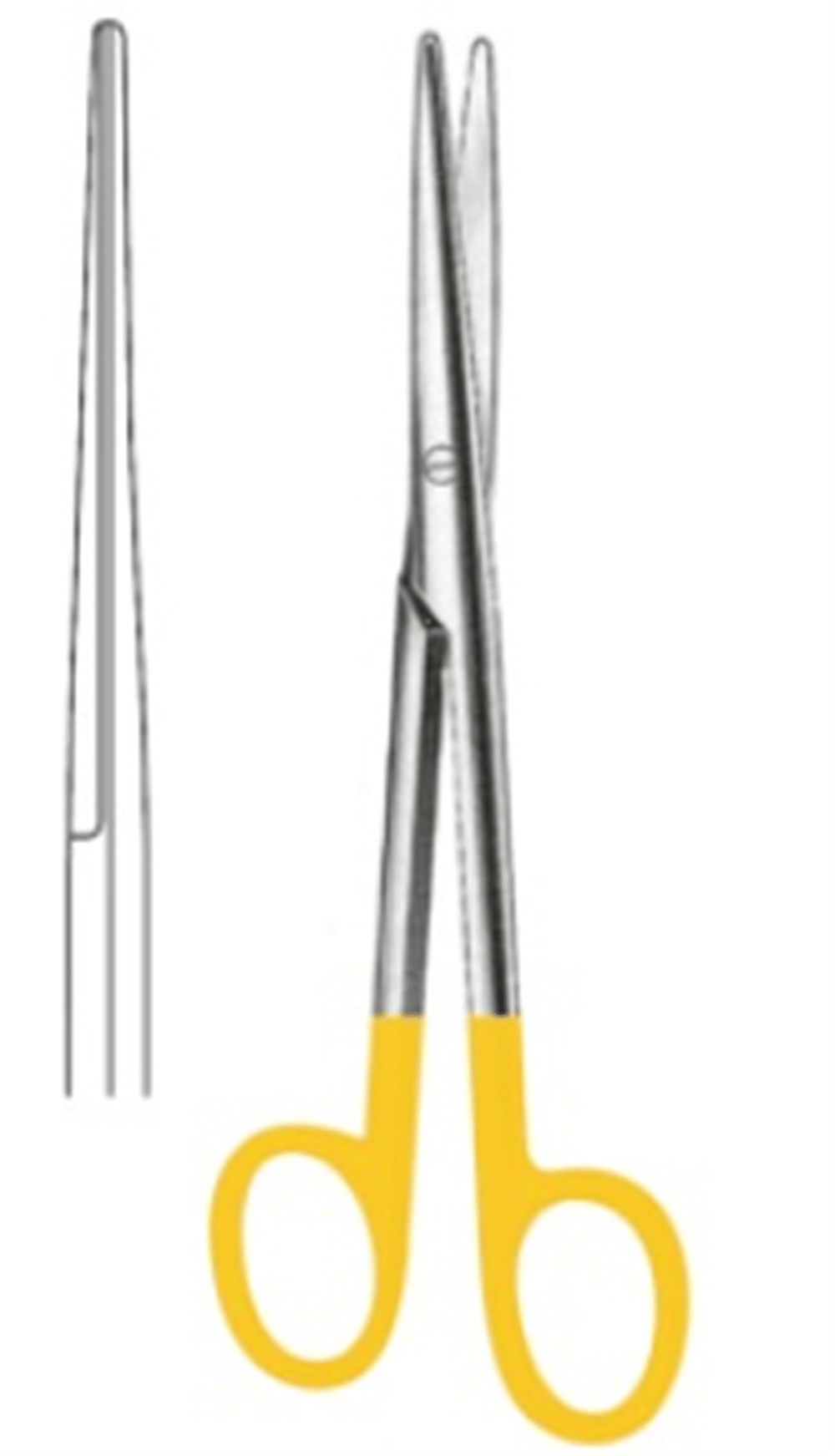 Mayo Stille Makas Düz 15cm TC