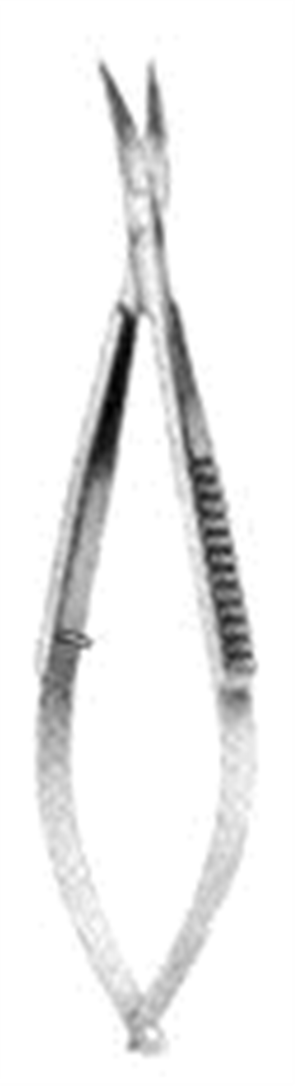 Mikro Yaylı Makas Eğri 11cm