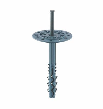 Master Strafor Dübeli Geniş Başlı Siyah 10 cm