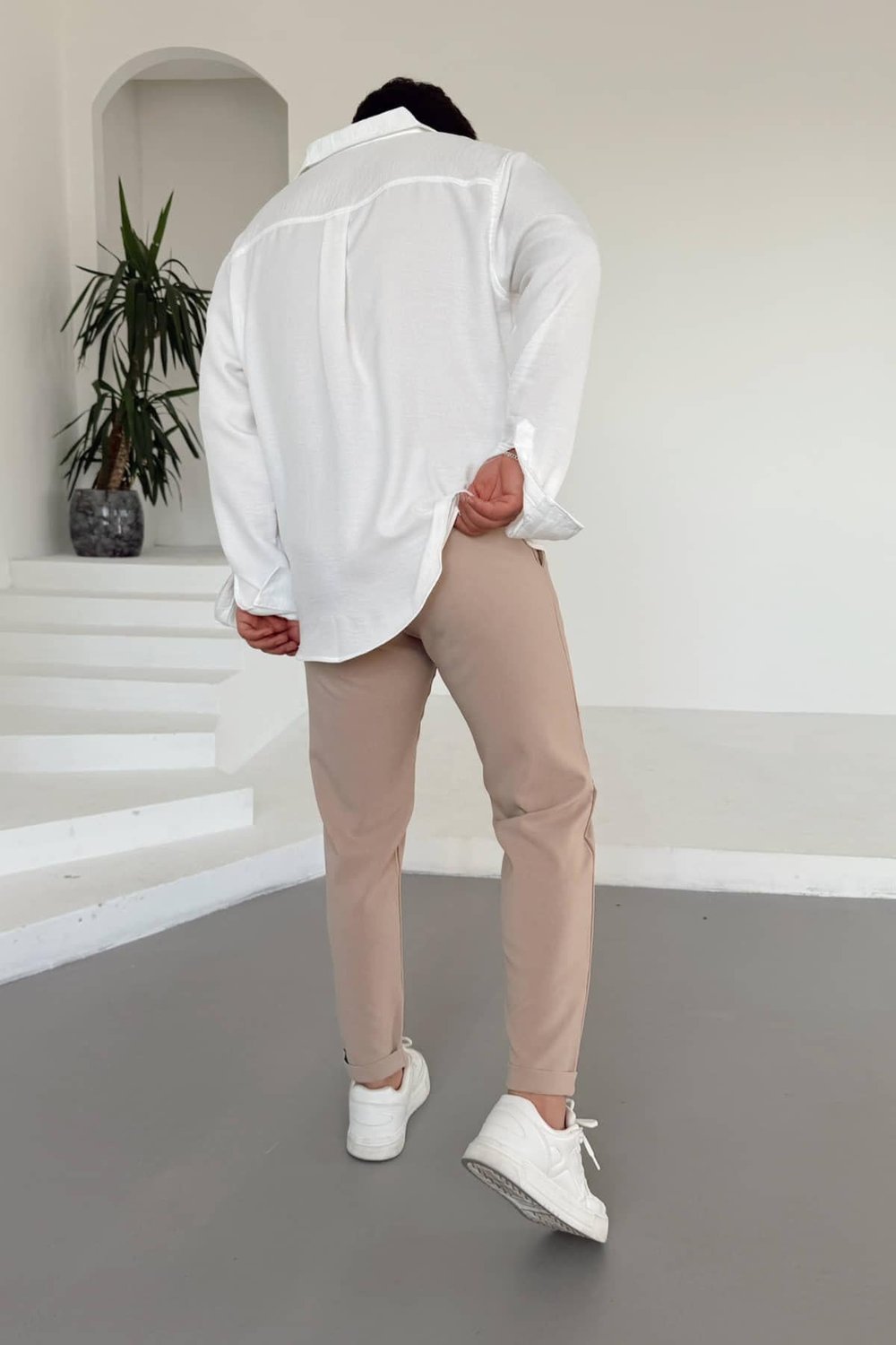 Krem Duble Paça Jogger