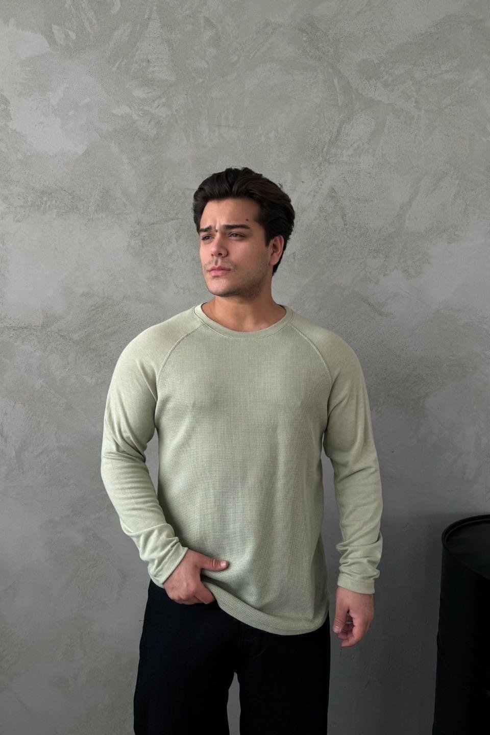 Reglan Kol Sweat Yeşil