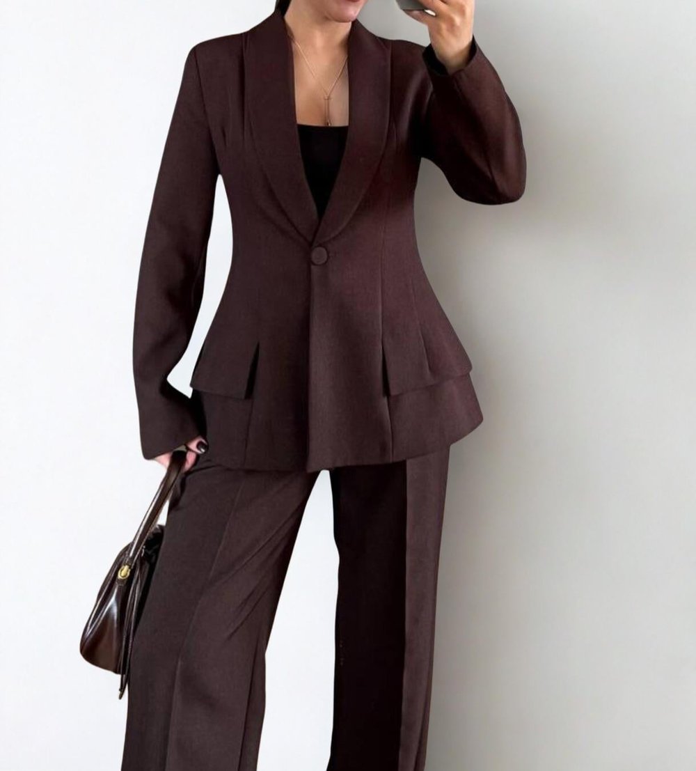 Hayal Belden Oturmalı Blazer Ceket