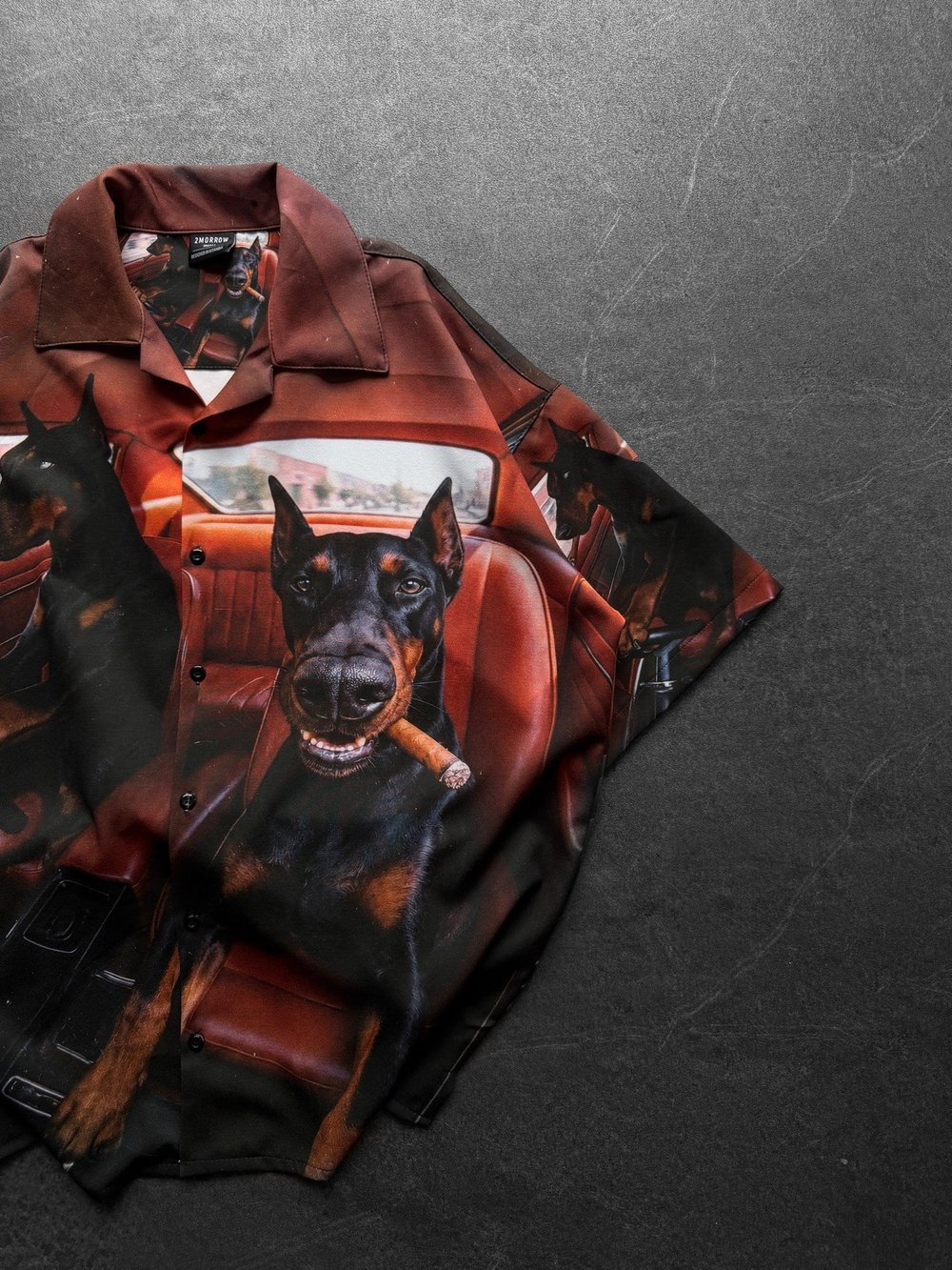 2M PURO DOBERMAN BASKILI GÖMLEK