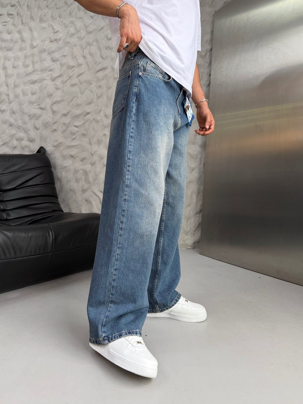 3488 FULARLI KOT BAGGY PANTOLON