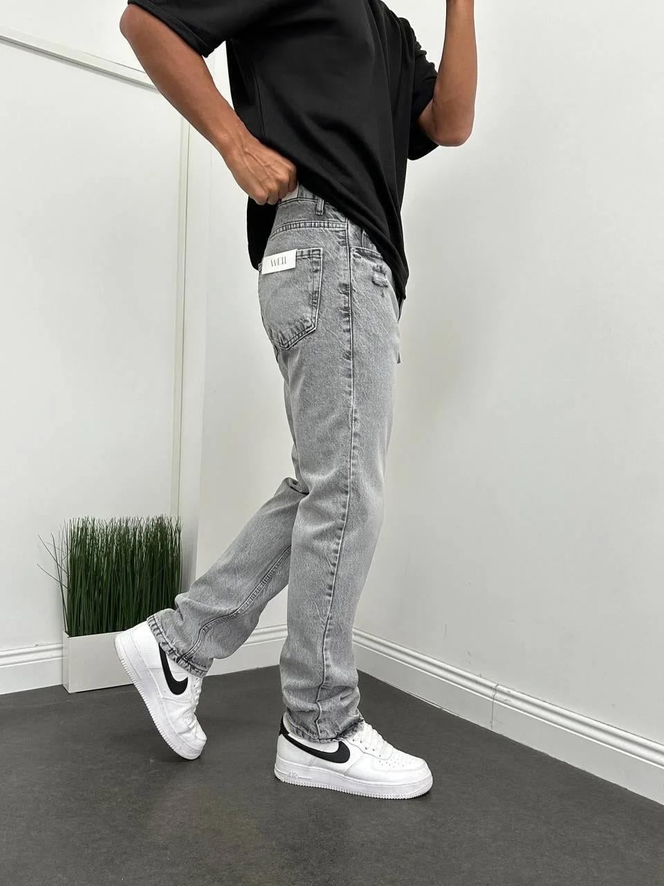 Baggy Pantolon Gri