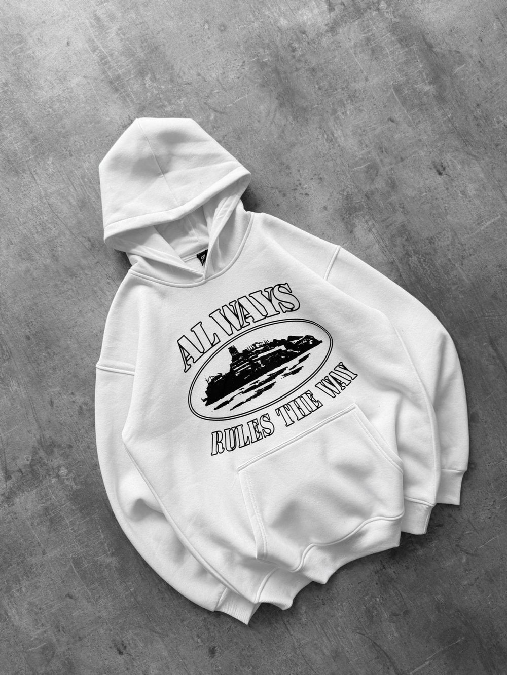 BEYAZ CORTEİZ ALWAYS KAPŞONLU SWEAT